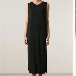 Helmut Lang slit dress.